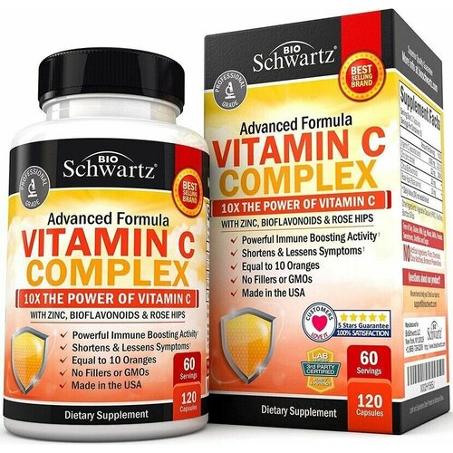 ���� �������� � ��������� � Vitamin C complex Bio Schwartz 120 ������, ������ �� 921 ���