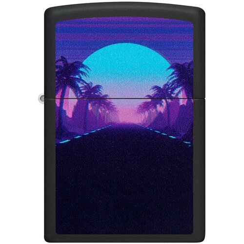     ZIPPO Classic 49809 Sunset Black   Black Light -    -     , -, 