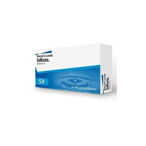    Bausch & Lomb SofLens 59, 6 ., R 8,6, D -2,5   -     , -, 