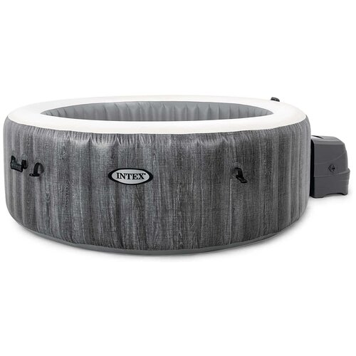 ���� SPA Intex PureSpa Bubble Therapy GreyWood Deluxe (28440), 196�71 ��, 196�71 ��, ������ �� 98890 ���