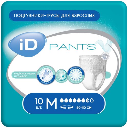    iD Pants, M, 80  110 , 6.5 , 80-110 , 1 .  10 .,   935 