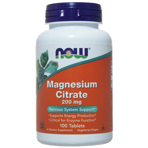 ���� �������� NOW Magnesium Citrate 200 ��, 210 �, 200 ��, 100 ��., ������ �� 1509 ���