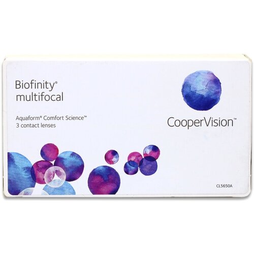 ���� ���������� ����� CooperVision Biofinity Multifocal, 3 ��., R 8,6, D -2,25, ADD: +2.50 N, ����������, 1 ��., ������ �� 2490 ���