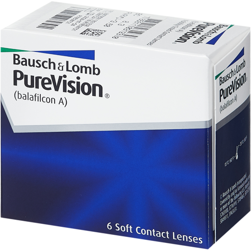 ���� ���������� ����� Bausch & Lomb PureVision, 6 ��., R 8,6, D -8, ������ �� 2479 ���