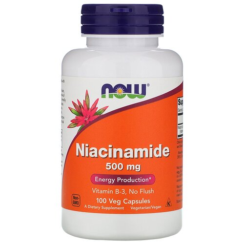   NOW Niacinamide, 100 , 500 , 100 .   -     , -, 