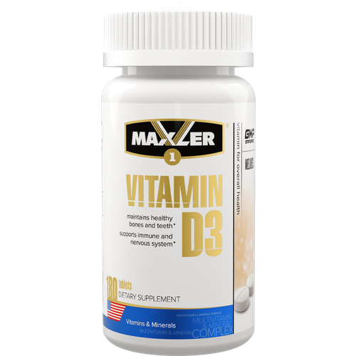 ���� Maxler Vitamin D3 ���., 140 �, 180 ��., ������ �� 639 ���