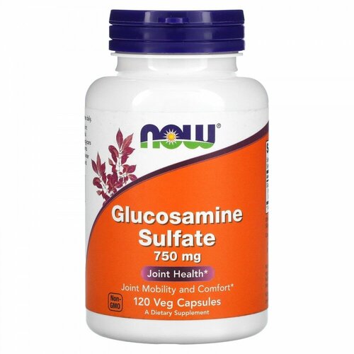   750  NOW Foods Glucosamine 750 mg, 120     -     , -, 