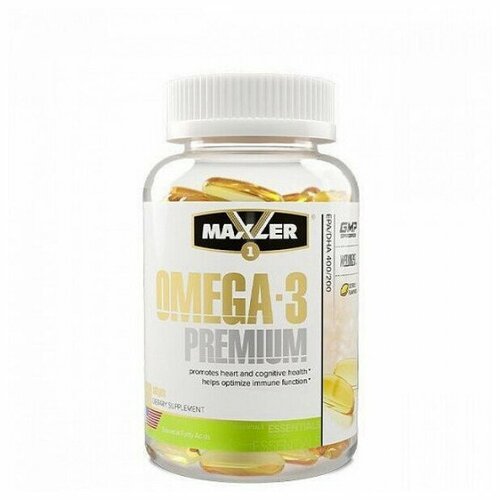 ���� Maxler Omega 3 Premium ����., 100 �, ����������, ������ �� 1222 ���