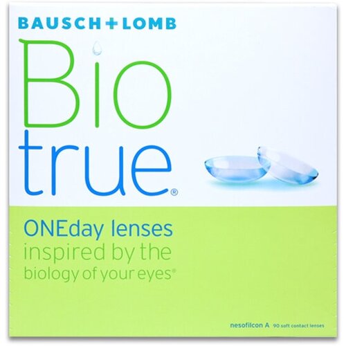 ���� ���������� ����� Bausch & Lomb Biotrue ONEday, 90 ��., R 8,6, D -9, 1 ��., ������ �� 3754 ���