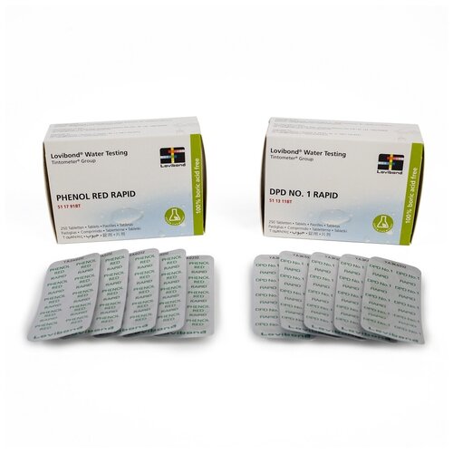 ���� ��������� �������� ��� ������� ������� LOVIBOND �������� (DPD-1 50�� + phenol red 50��), ������ �� 1552 ���