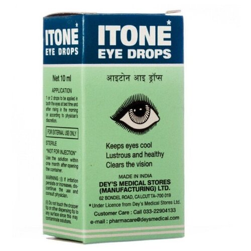   Dey's Medical Stores (Mfg.) Limited Itone eye drops, 20 , 10 , 10 ,   359 