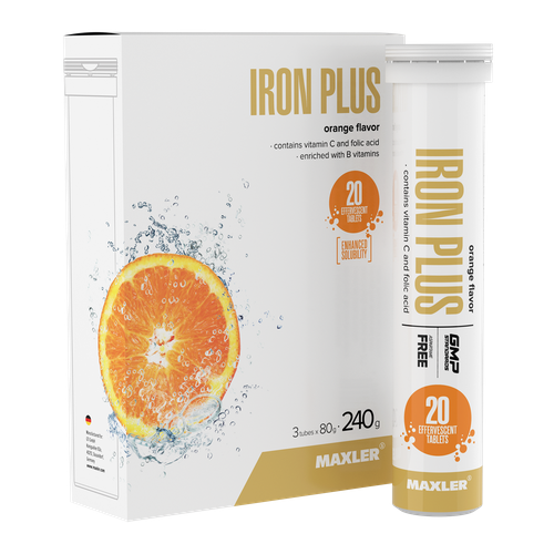     B +     Maxler Iron Plus Effervescent (320) .    -     , -, 