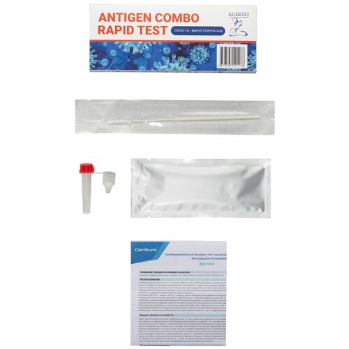      -19/  +,     Covid-19/  + , ANTIGEN COMBO RAPID TEST GenSure 1 ,   385 