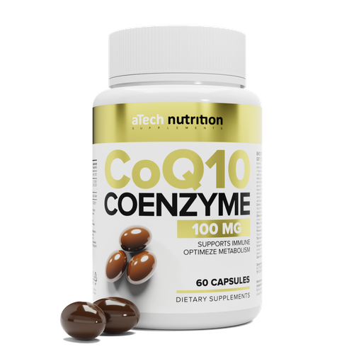 ���� ������� ������� Q10 aTech nutrition ������������ � �������� 60 ��, ������ �� 1000 ���