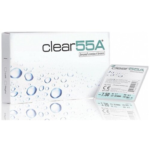    Clearlab Clear 55A, 6 ., R 8,7, D +1, , 1 .   -     , -, 