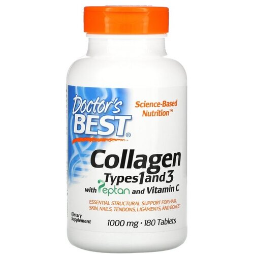  Collagen Types 1 and 3 with Peptan and Vitamin C   -     , -, 