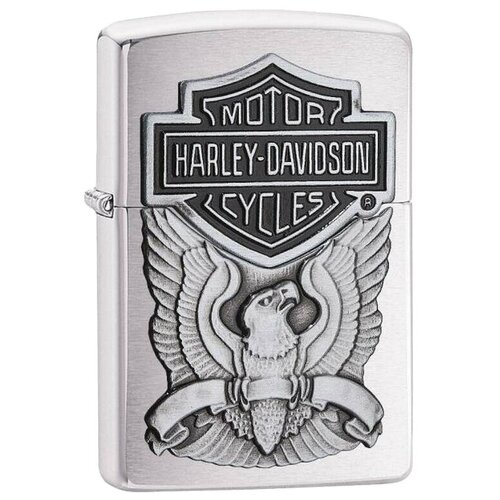     ZIPPO 200HD.H284 Harley-Davidson   Brushed Chrome   -     , -, 