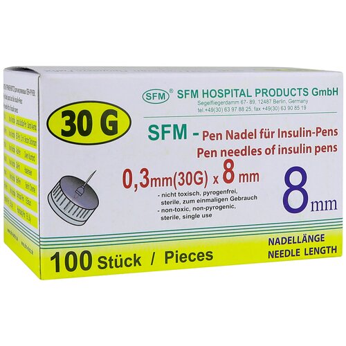 ���� ���� ��� �����-����� SFM �����������, 8 �� x 0.3 ��, ������: 30G, 100 ��., ������ �� 725 ���