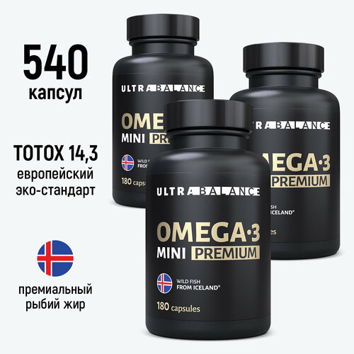   3 ,  ,  Omega 3 , UltraBalance , 540    -     , -, 