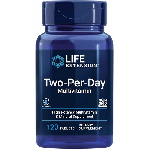 ���� LIFE Extension Two-Per-Day Multivitamin 120 tabs, ������ �� 2890 ���