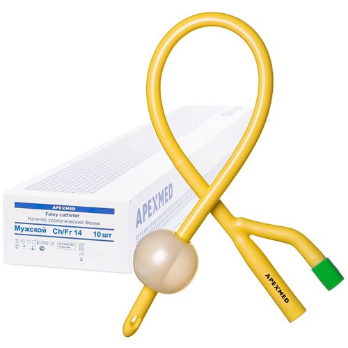 ���� ������� ����� ������������� Apexmed ������� Ch/Fr 14, �����������, 10 ��, ������ �� 1279 ���