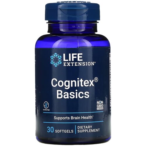   Life Extension Cognitex Basics, 100 , 30 .   -     , -, 