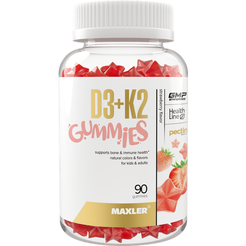  Maxler D3+K2 Gummies, 200 , 90 .,    -     , -, 