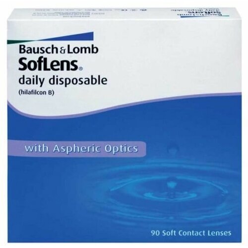    Bausch & Lomb Soflens Daily Disposable, 90 ., R 8,6, D -1   -     , -, 