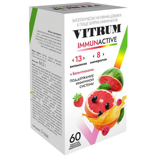  VITRUM IMMUNACTIVE . \, 1.4 , 60 .   -     , -, 