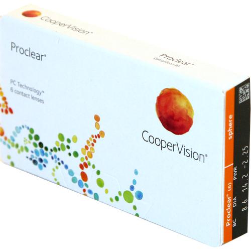 ���� ���������� ����� CooperVision Proclear.., 6 ��., R 8,6, D +9, ����������, 1 ��., ������ �� 1950 ���