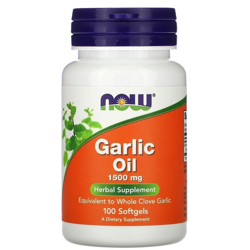 ���� ������� NOW Garlic Oil, 80 �, 100 ��., ������ �� 999 ���