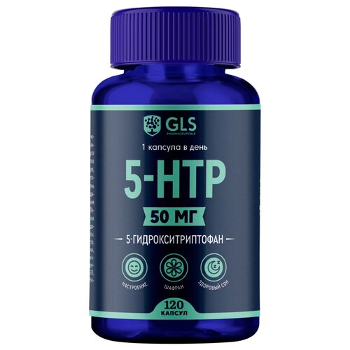 ���� 5-HTP � ���������� ������� ����., 50 ��, 0.4 �, 120 ��., �����������, ������ �� 1176 ���