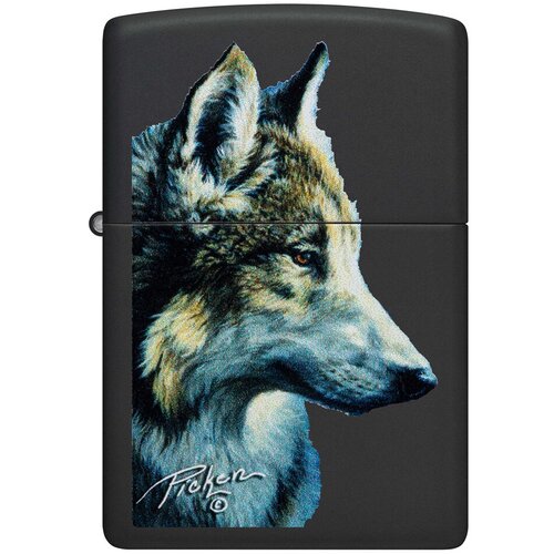     ZIPPO Classic 48598 Linda Picken   Black Matte -   ,   9338 