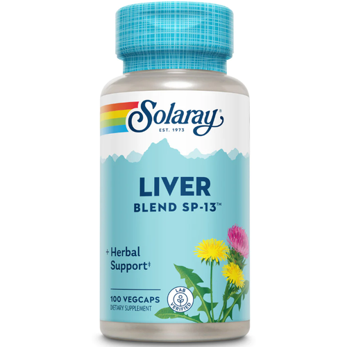 ���� Solaray Liver Blend SP-13 (milk Thistle Dandelion with Cell Salt Nutrients) 100 ��� ������ (Solaray), ������ �� 1549 ���