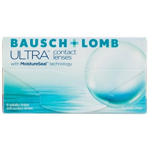 ���� ���������� ����� Bausch & Lomb Ultra, 6 ��., R 8,5, D -5,75, 1 ��., ������ �� 1599 ���