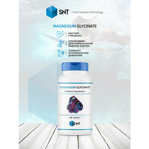   SNT Magnesium Glycinate 200 mg - 90 Tablets,   2910 