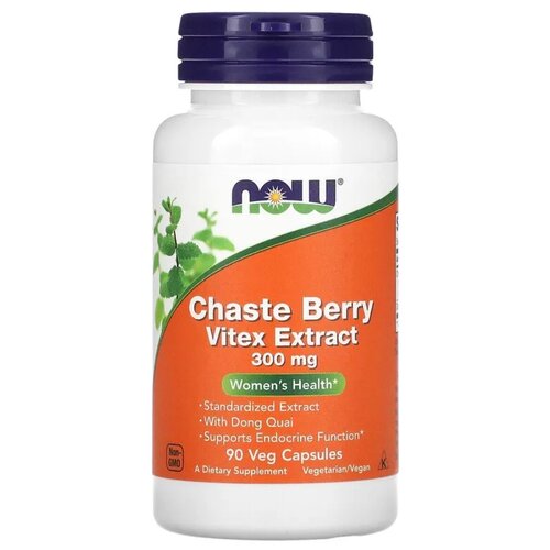 ���� NOW Chaste berry vitex extract 300 mg 90 caps / ��� �������� ������� 300 �� 90 ����, ������ �� 2050 ���