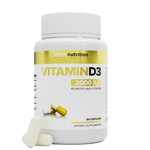  Vitamin D3, 2000 ME, 60 .   -     , -, 