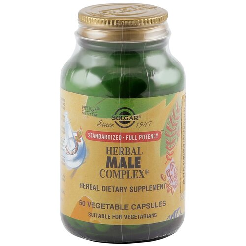  Solgar Herbal male complex ., 50 .,   3036 