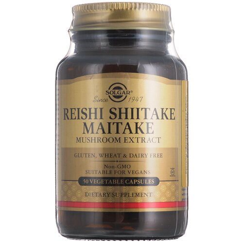 ���� Solgar Reishi Shiitake Meitake ����., 150 ��, 230 �, 50 ��., ������ �� 2086 ���