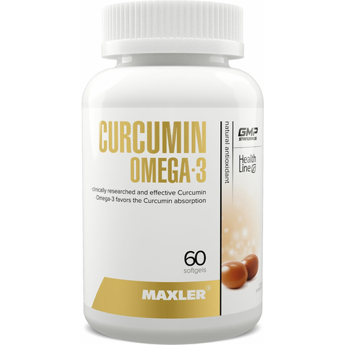 ���� Maxler Curcumin Omega 3 ����., 60 �, 60 ��., ������ �� 910 ���