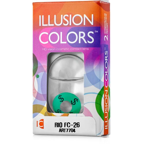 ���� ���������� ����� ILLUSION �olors Rio, 2 ��., R 8,6, D 0, fc-26, ������ �� 800 ���