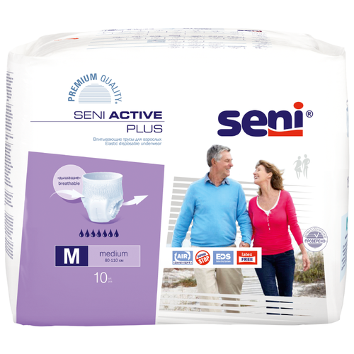 ���� ����� - ���������� ��� �������� ����������� Seni ACTIVE PLUS Medium (80-110 ��),10 ��., ������ �� 1520 ���