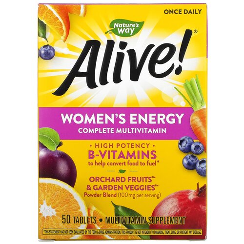   Nature's Way Alive! Women's Energy , 150 , 150 , 50 .   -     , -, 