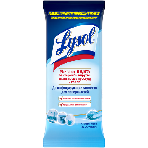 ���� Lysol ��������������� �������� �������� ������, 230 �, 30 ��, ������ �� 429 ���