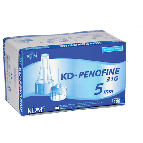 ���� ���� ��� �����-����� Medifine KD-penofine, 5 �� x 0.25 ��, ������: 31G, 100 ��., ������ �� 950 ���