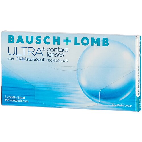 ���� ���������� ����� Bausch & Lomb Ultra, 6 ��., R 8,5, D -3,75, 1 ��., ������ �� 1599 ���