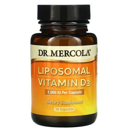 ���� ������� Dr. Mercola Liposomal Vitamin D3, 140 �, 1000 ME, 30 ��., ������ �� 2660 ���
