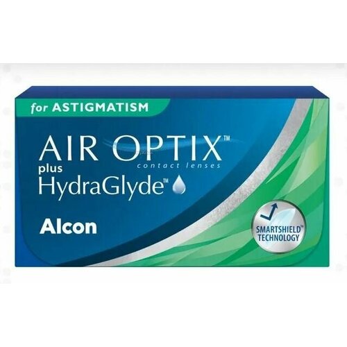    Alcon Air Optix Plus HydraGlyde for Astigmatism, 3pk, -01,75 / -0,75 / 160,   2150 