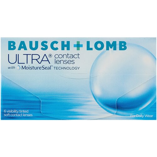 ���� ���������� ����� Bausch & Lomb Ultra, 6 ��., R 8,5, D -2,25, 1 ��., ������ �� 1599 ���